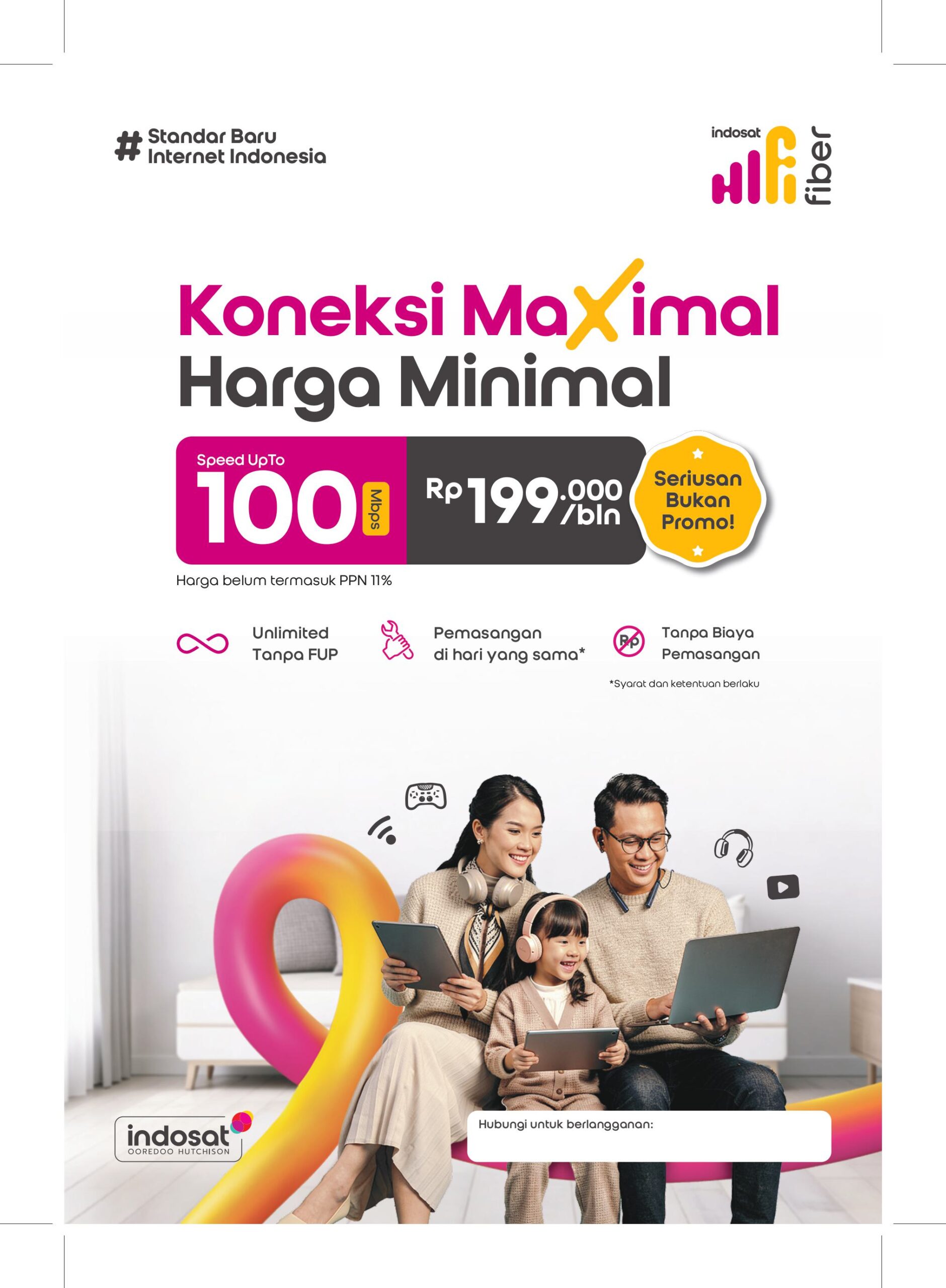 Flyer Promo Indosat HiFi 2026